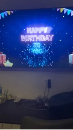 Happy lit birthday