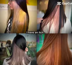 peekaboo hair >>>