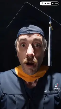 Sad graduatio