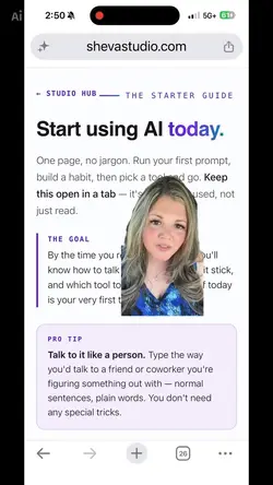 Start using ai