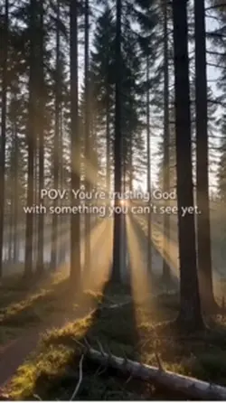 Trusting god