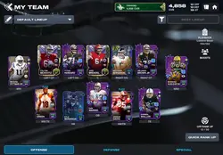 madden lineup