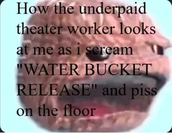 water bucket release